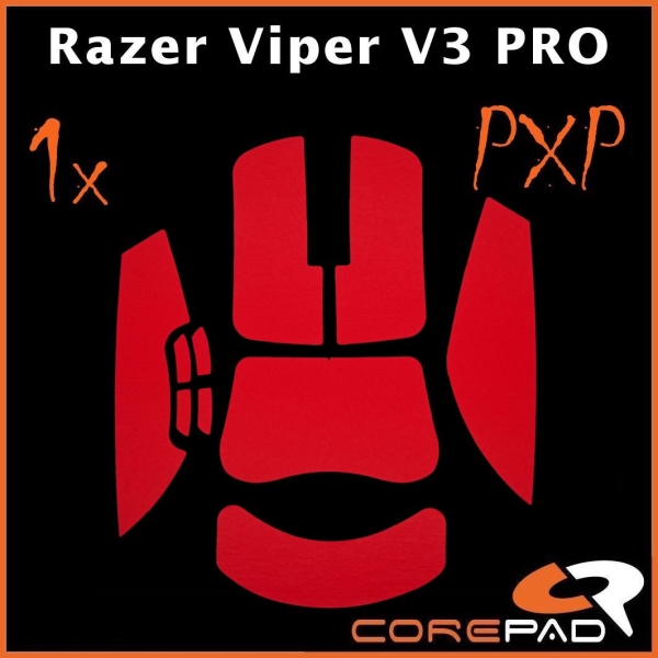 Corepad PXP Plain Pure Xtra Extra Performance Grips Grip Tape Pulsar Supergrip Razer Viper V3 Pro